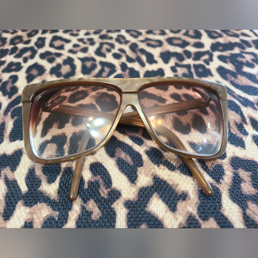 Vintage 80s Regency Eyewear Hi-Brow II Sunglasses - Brown Pearl - Made in USA 14